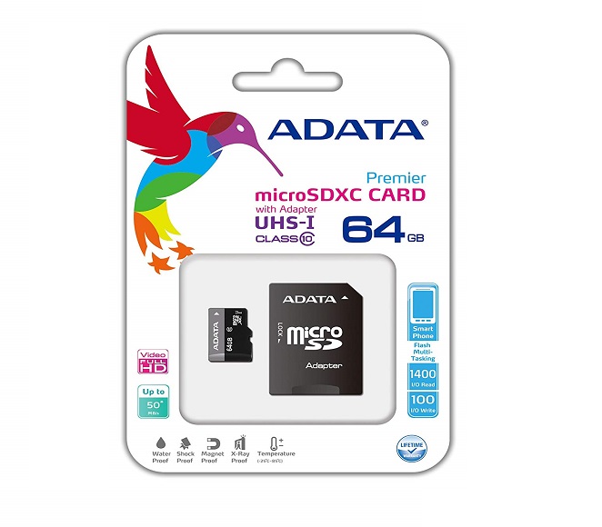 MEMORY CARD ADATA 64GB
