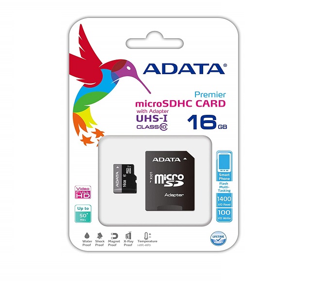 MEMORY CARD ADATA 16GB