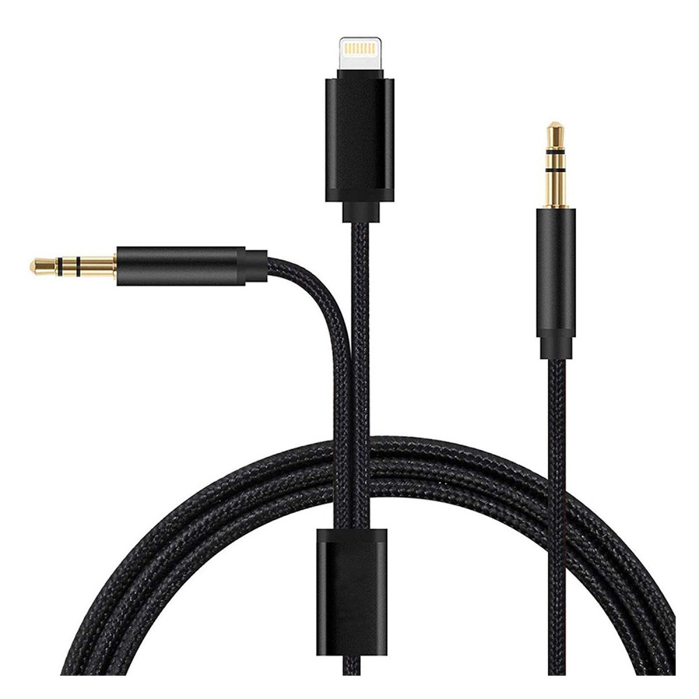 3.5mm Male Aux to Iphone male and 3.5 mm Male Aux JBC030-B