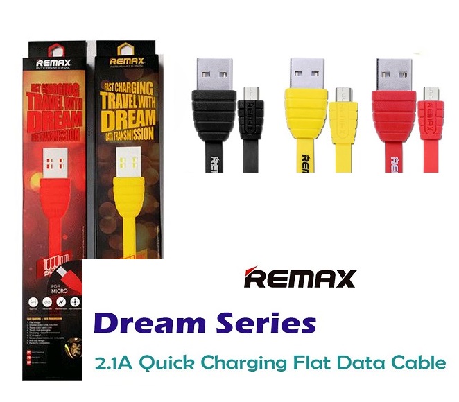 CABLE DATA and FAST CHARGER MICRO USB REMAX (RED)